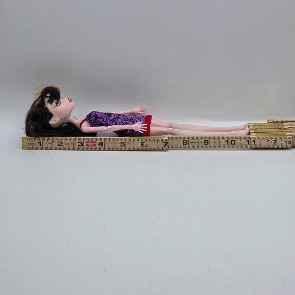 OG Monster High Draculaura Doll 2008 Art Class Edition With Heart Cheek Tattoo B - Picture 4 of 6